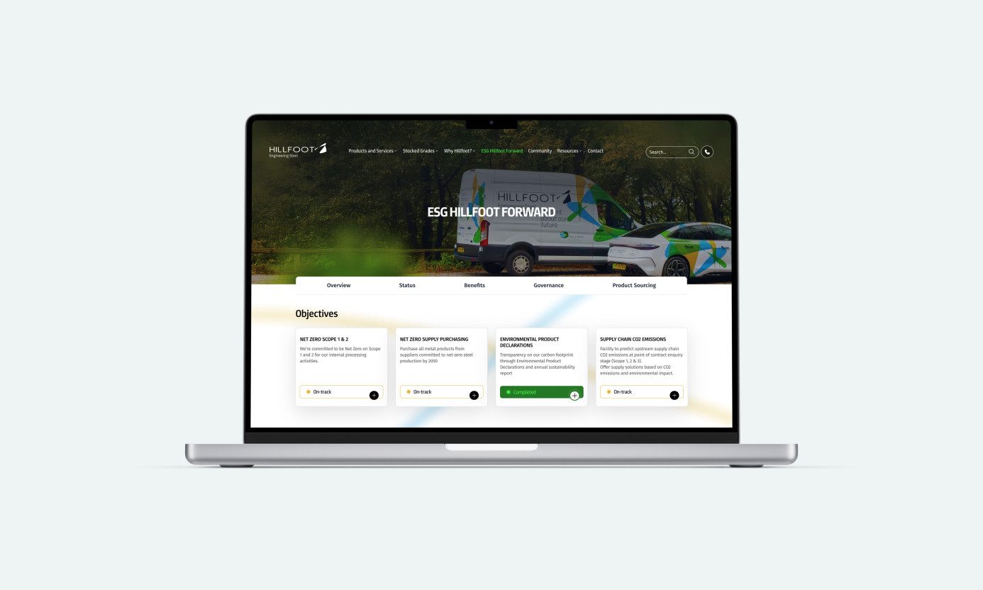Bringing bring clarity and coherence to Hillfoot’s existing sustainability initiatives